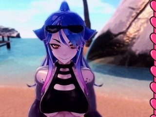 Awesome hentai anal sex with stunning excited nurse