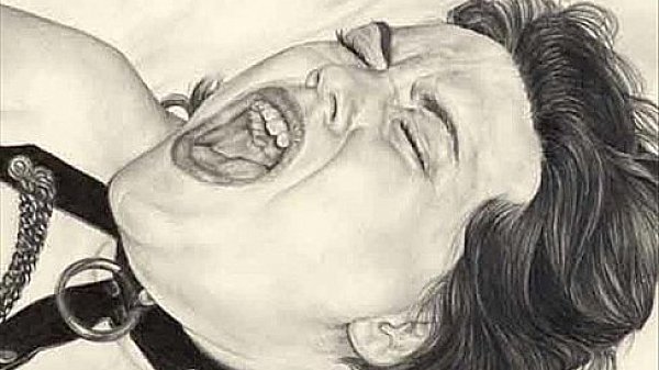 Rope bondage surrender tied up art cartoons