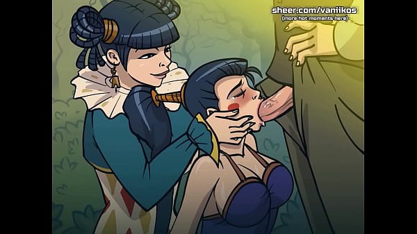 Witch Hunter Trainer | Hot slut with a big ass jerks off a big cock and rides it | Hottest highlights | Part #3