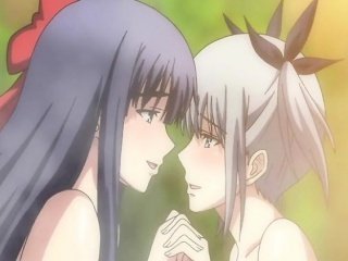 Japanese hentai cutie threesome hard sex