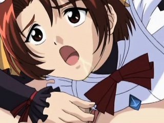 Hentai maids fuck double dildo and have sixtynine