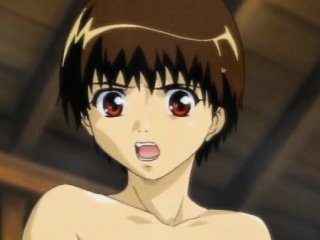 Hentai sex slave wrapped in tentacles and DP