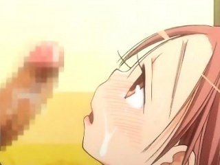 Small hentai maid gets honey licked off her cunt